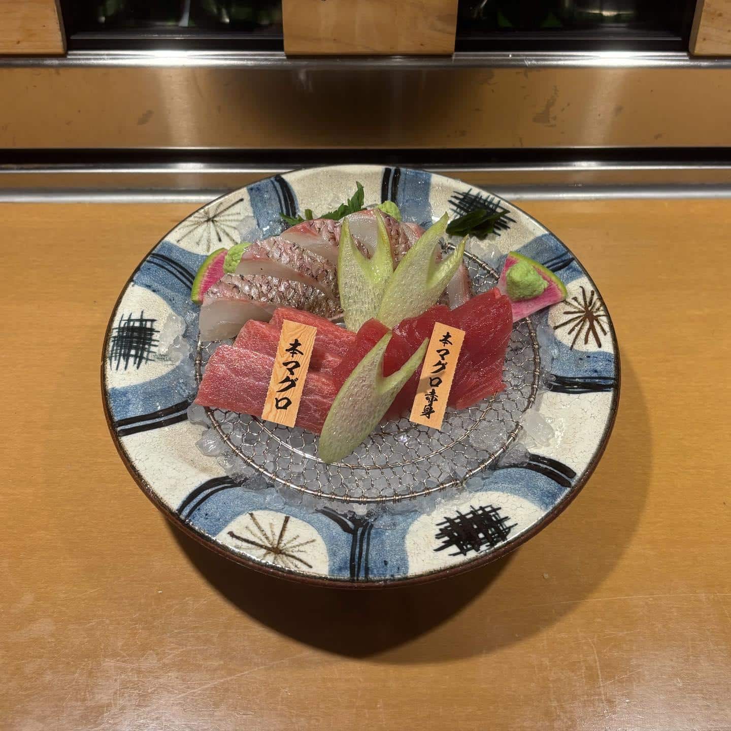 ◎桜鯛と鮪の合い盛り