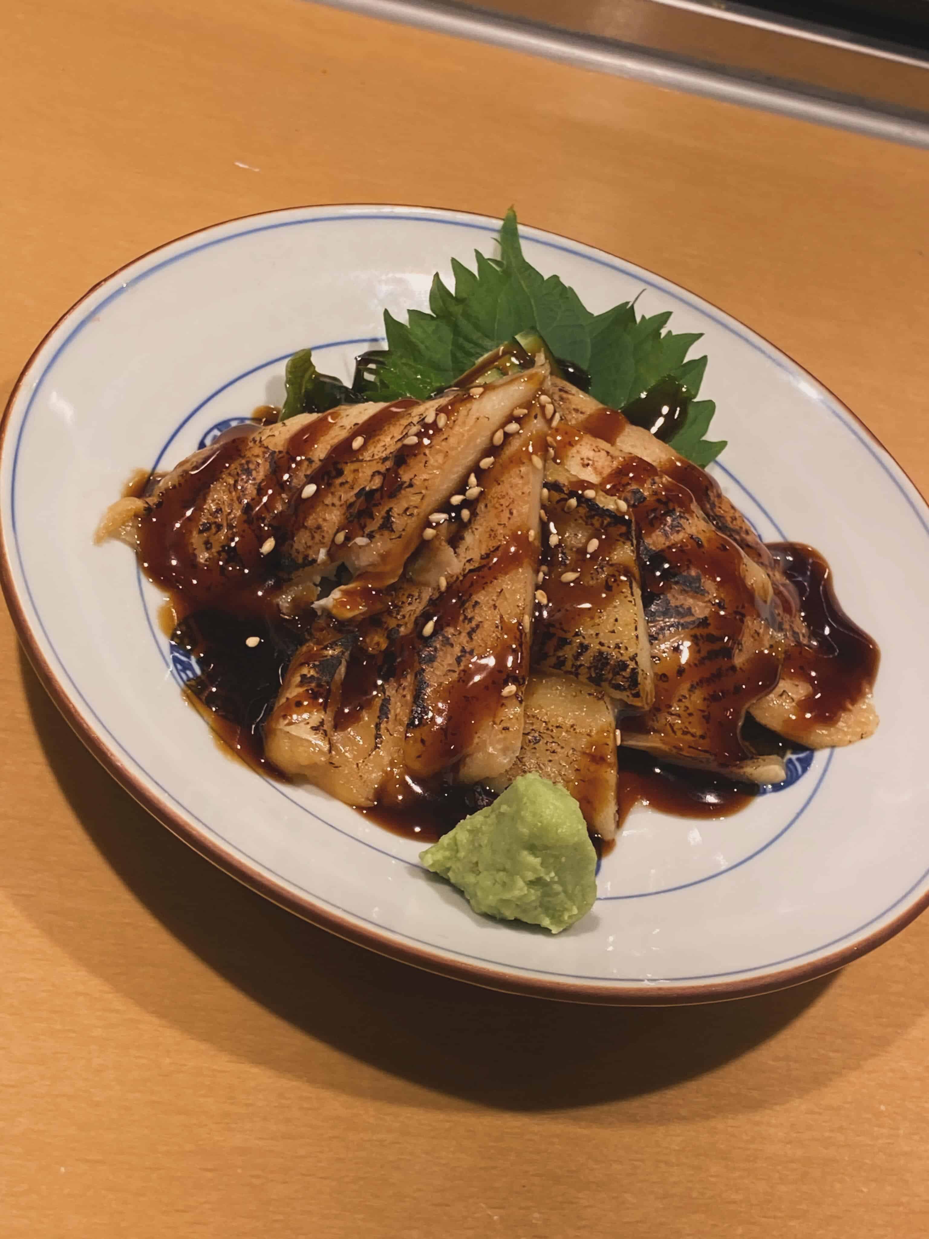 夏の旬魚【炙り穴子】です！！